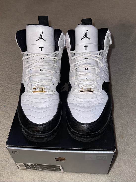 Jordan Other - Men’s Nike Air Jordan 12 Retro White/Black Men’s Shoes Size 10.5
